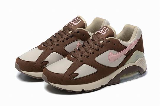 Cheap Nike Air Max 180 String Men's Women's Shoes Coffee Grey-07 - Click Image to Close